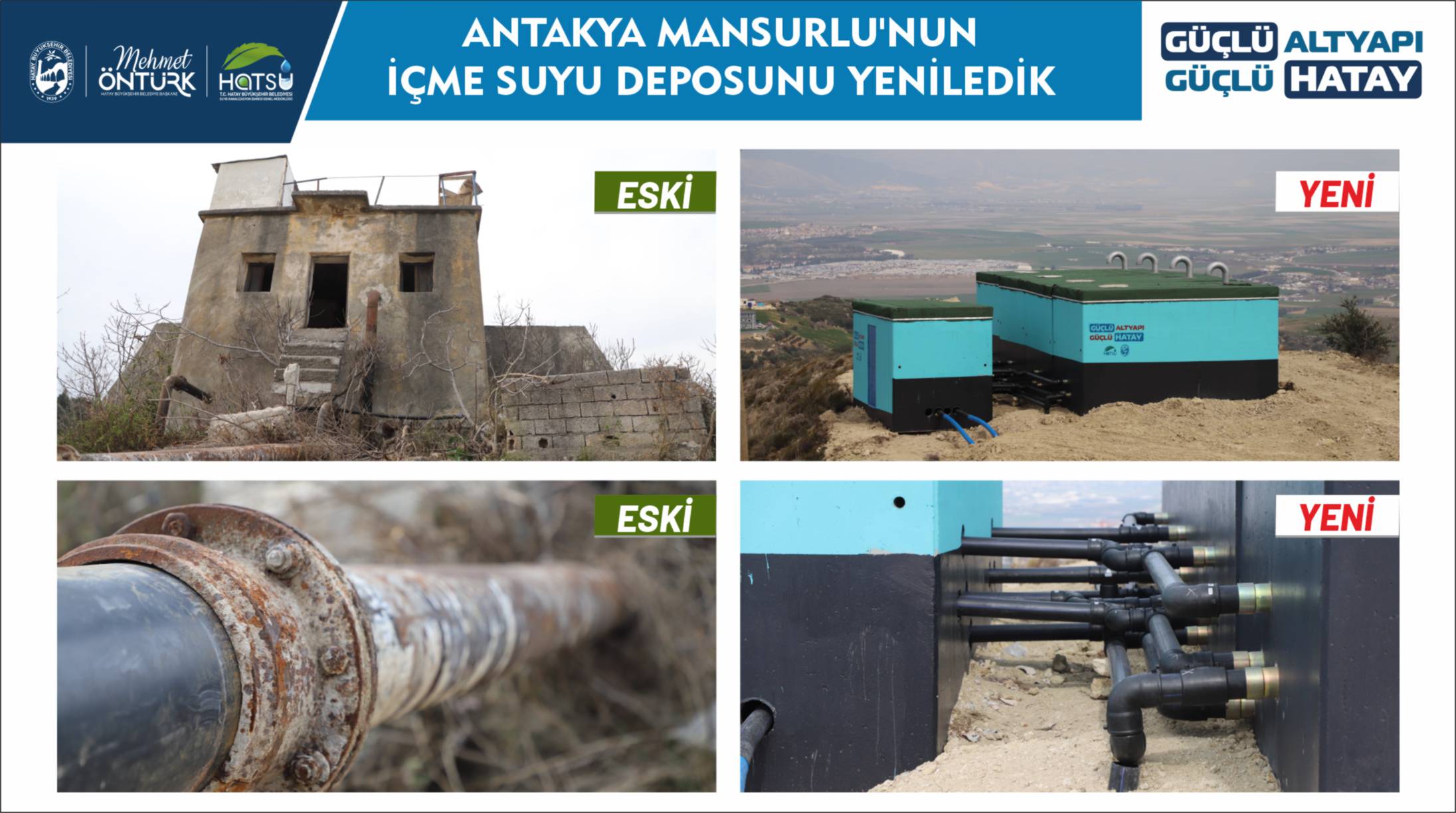 Antakya Mansurlu İçme Suyu Deposu