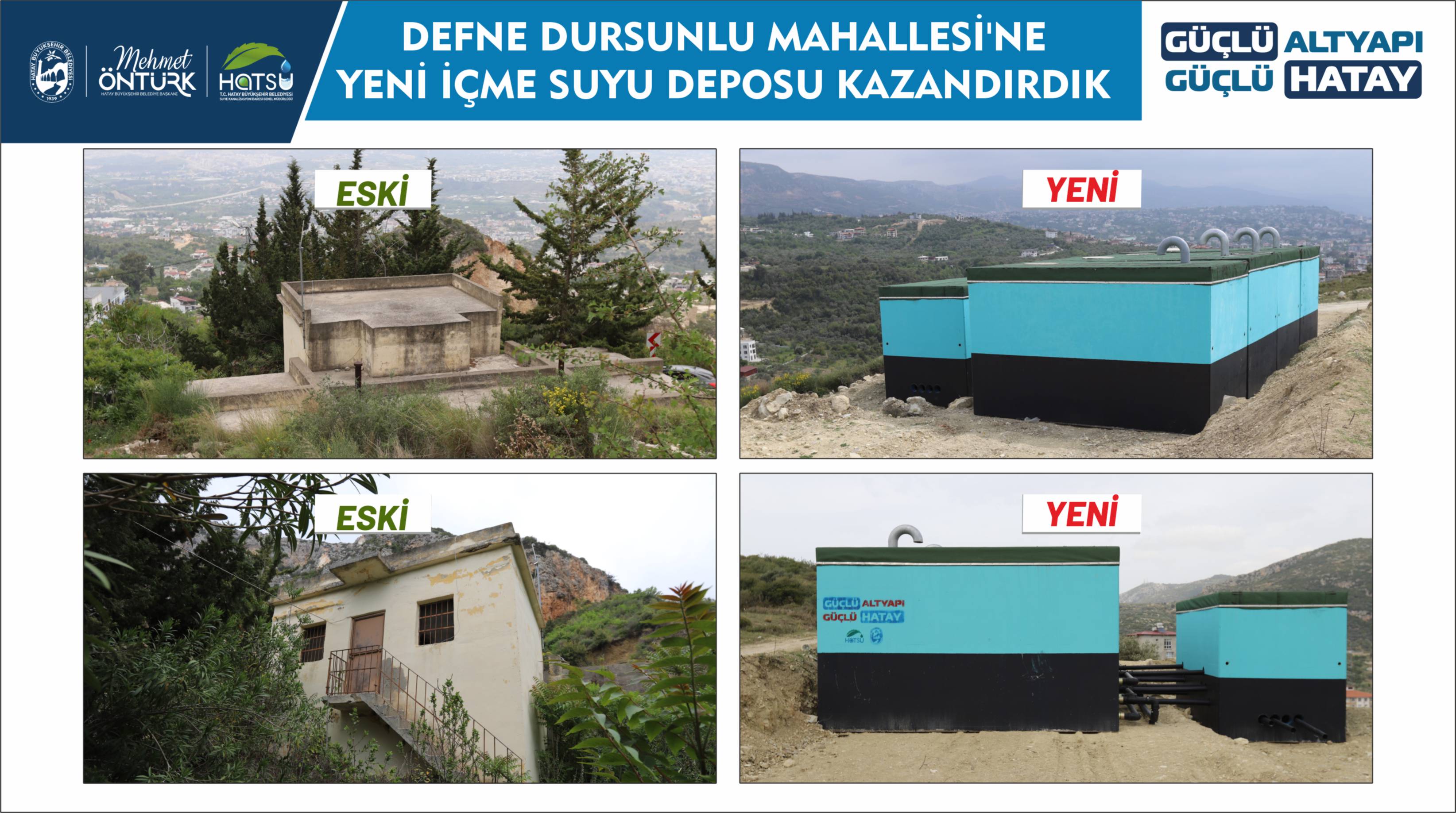 Defne Dursunlu İçme Suyu Deposu