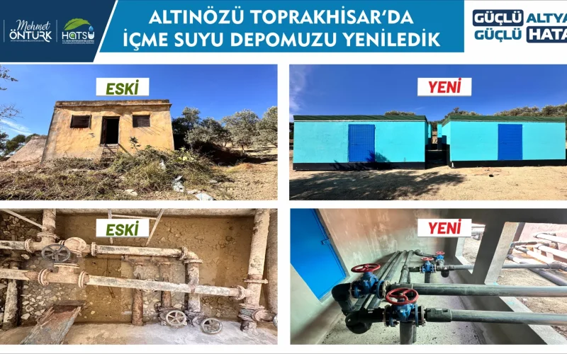 Altınözü Toprakhisar Prekast İçmesuyu Deposu