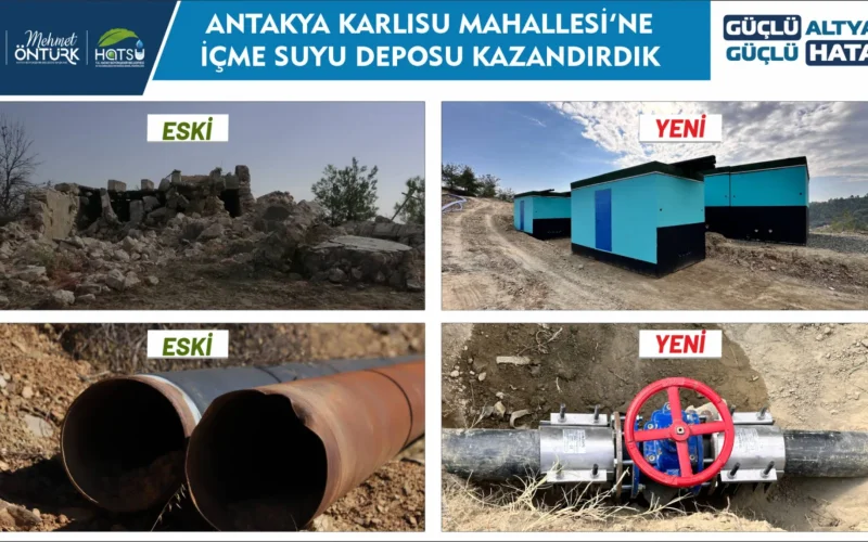 Antakya Karlısu Prekast İçmesuyu Deposu