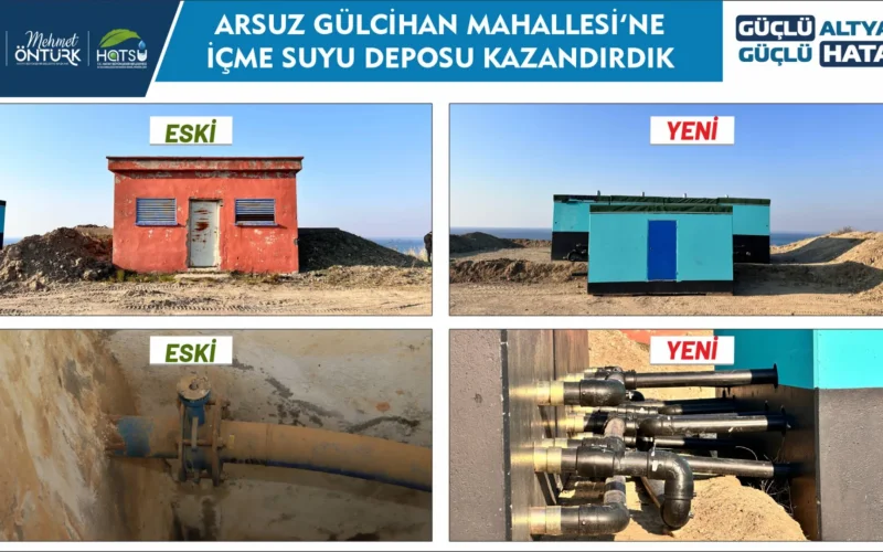 Arsuz Gülcihan Prekast İçmesuyu Deposu