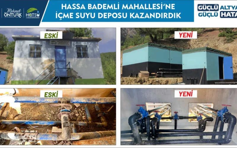 Hassa Bademli Prekast İçmesuyu Deposu