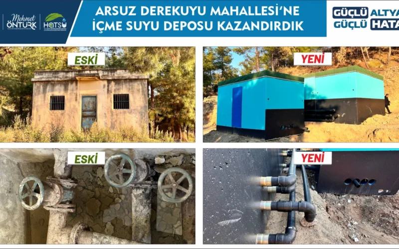 Arsuz Derekuyu Prekast İçmesuyu Deposu