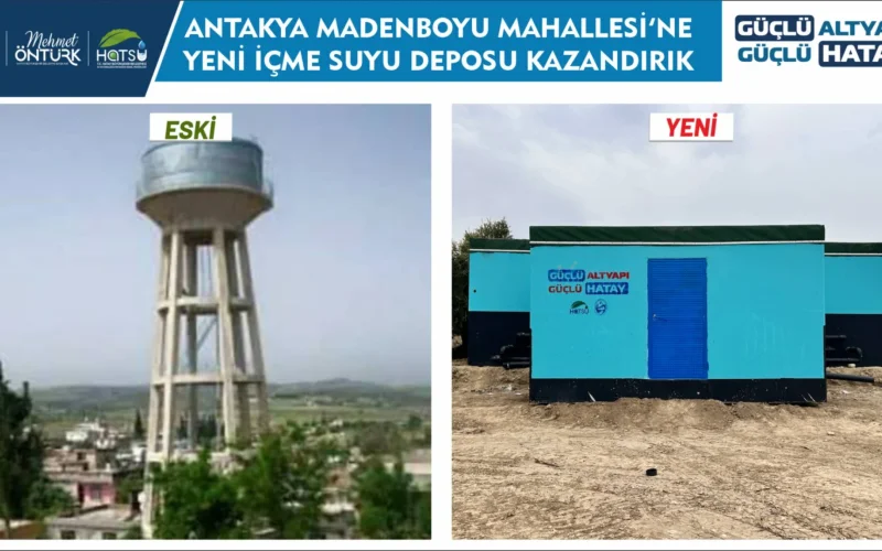 ANTAKYA MADENBOYU PREKAST İÇME SUYU DEPOSU