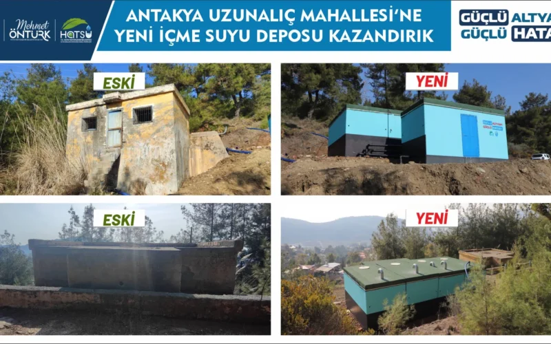 ANTAKYA UZUNALIÇ PREKAST İÇME SUYU DEPOSU