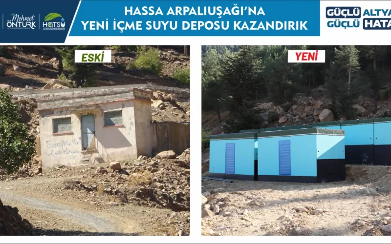 HASSA ARPALIUŞAĞI PREKAST İÇME SUYU DEPOSU