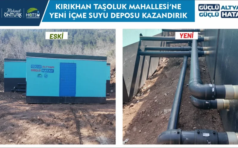 KIRIKHAN TAŞOLUK PREKAST İÇME SUYU DEPOSU