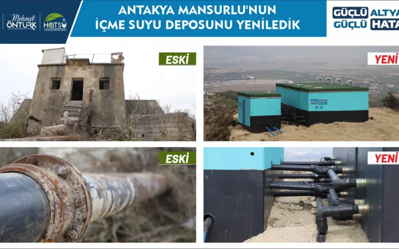 Antakya Mansurlu Mahallesine Yeni içme Suyu Deposu Kazandırdık