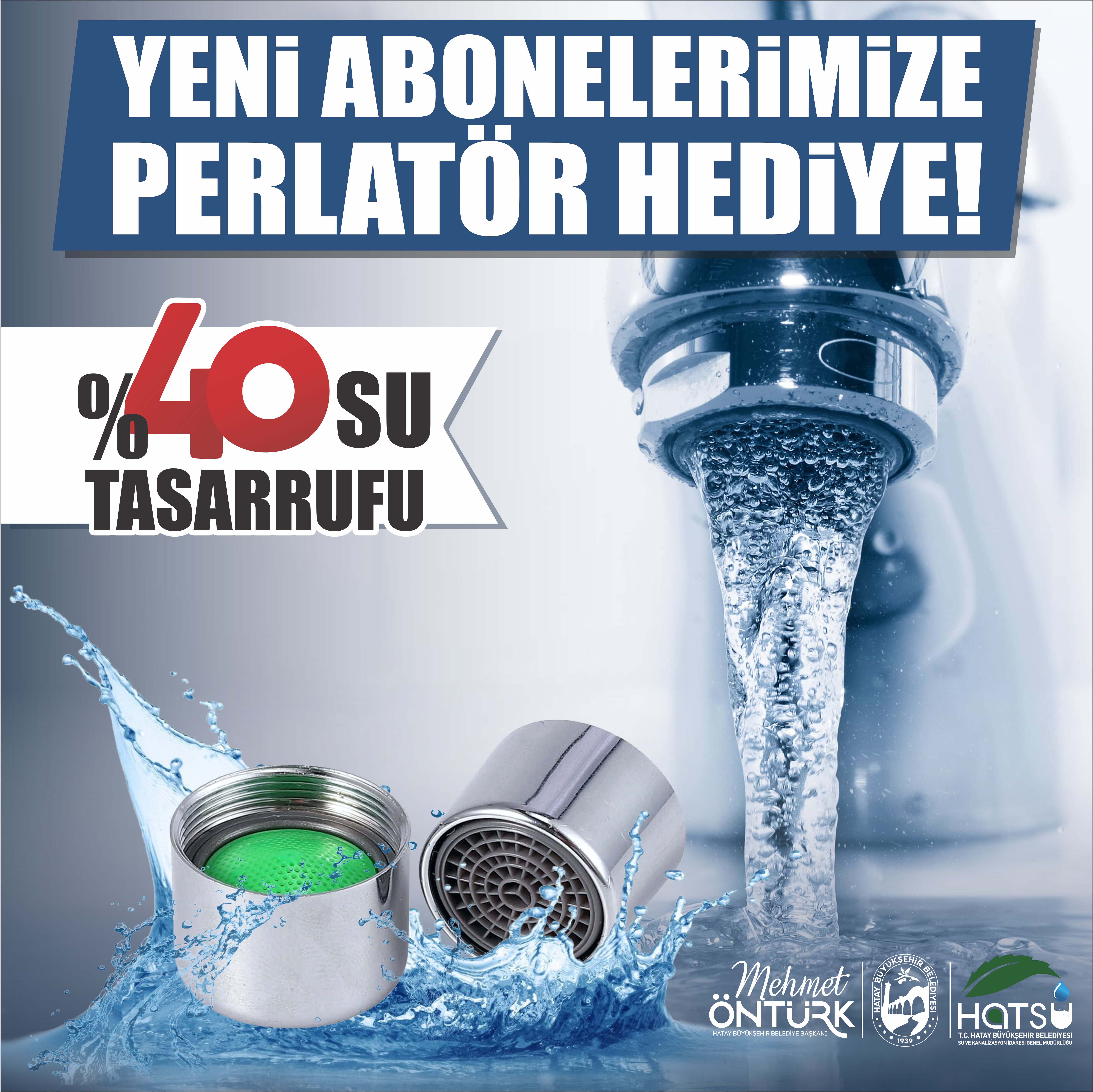 Yeni Abonelerimize Perlatör Hediye !