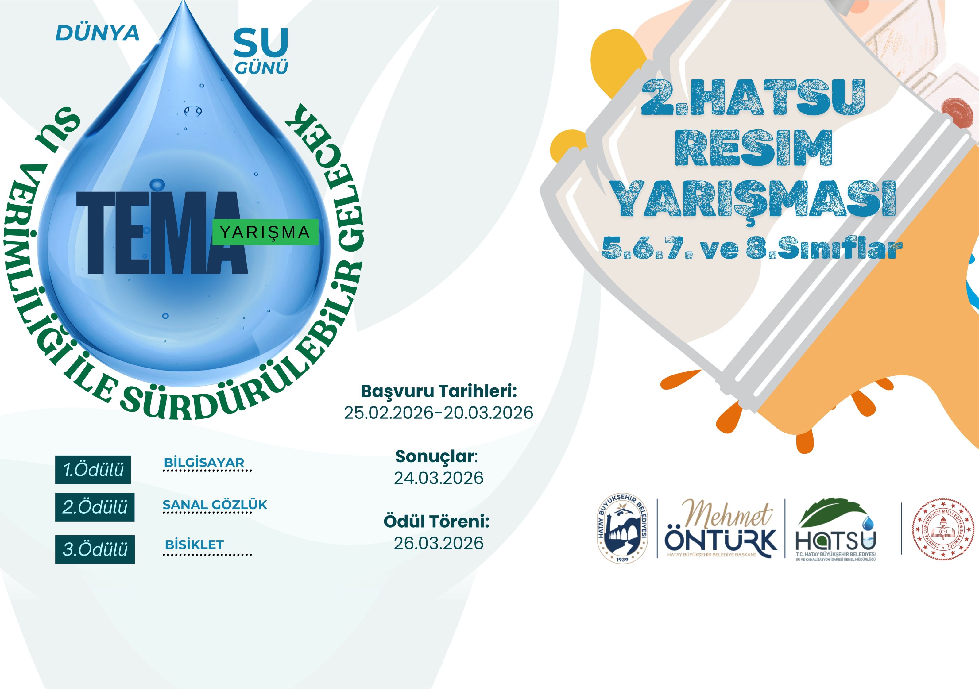 HATSU’DAN 22 MART DÜNYA SU GÜNÜ’NE ÖZEL RESİM YARIŞMASI